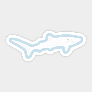 Albino Whale Shark Sticker